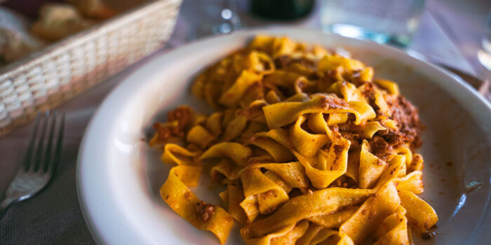 Tagliatelle al ragù